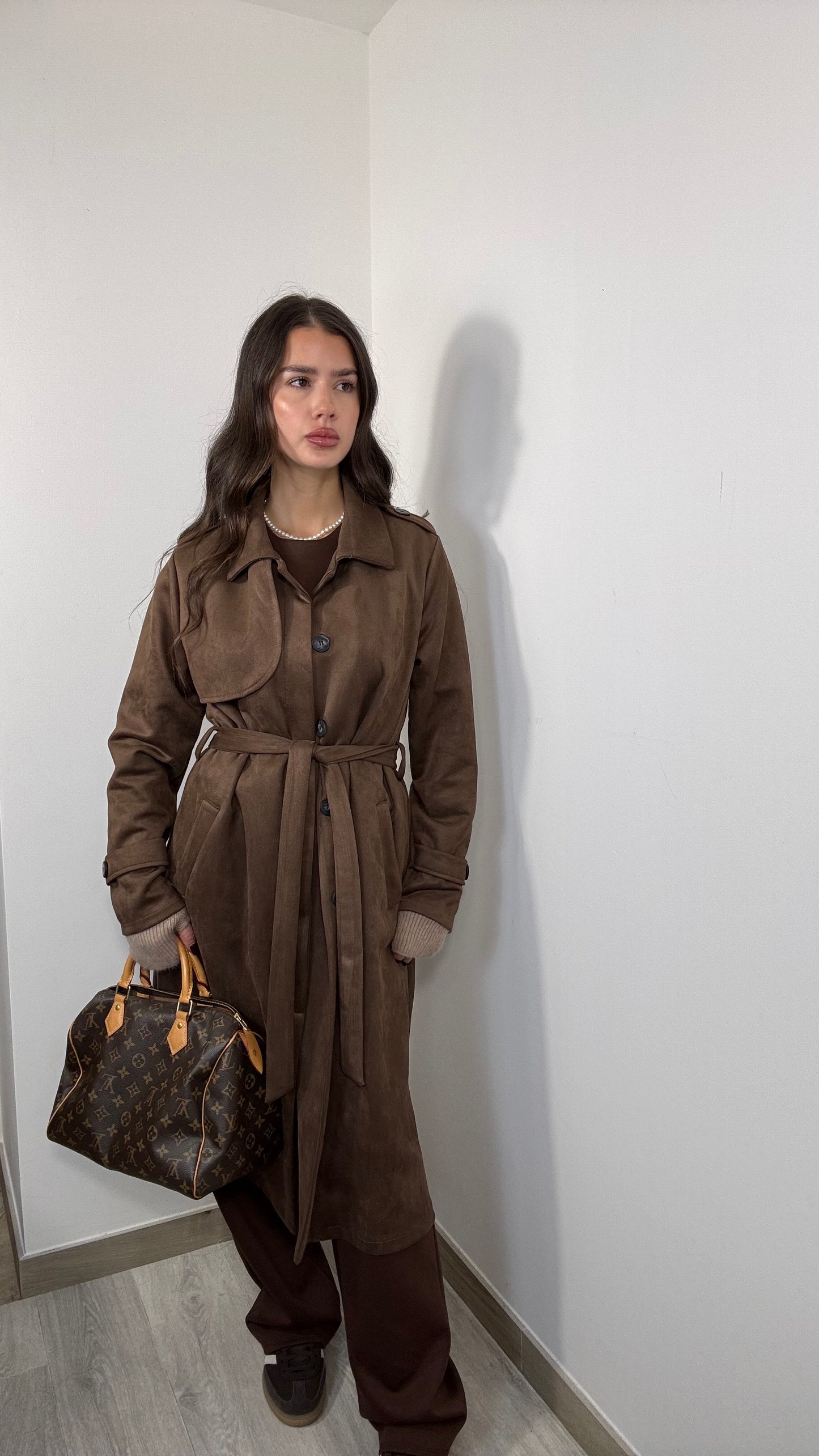 Trench camoscio Ara