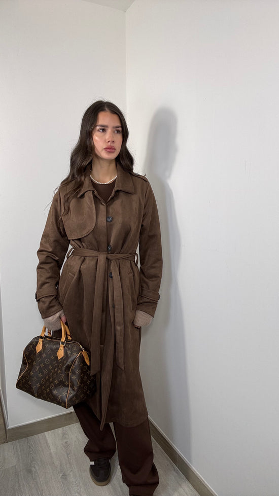 Trench camoscio Ara