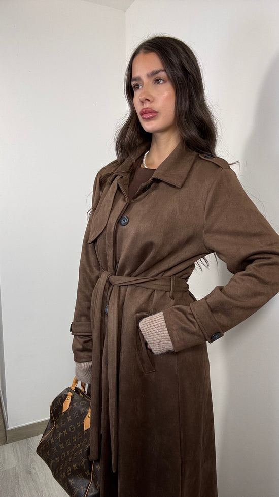 Trench camoscio Ara