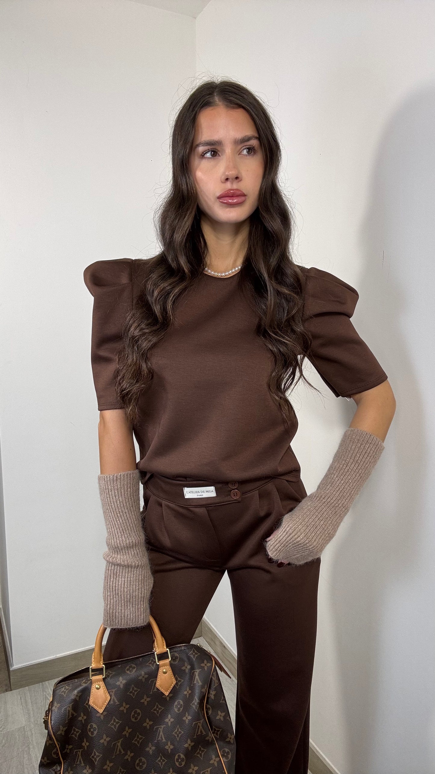 Coordinato marrone Susy