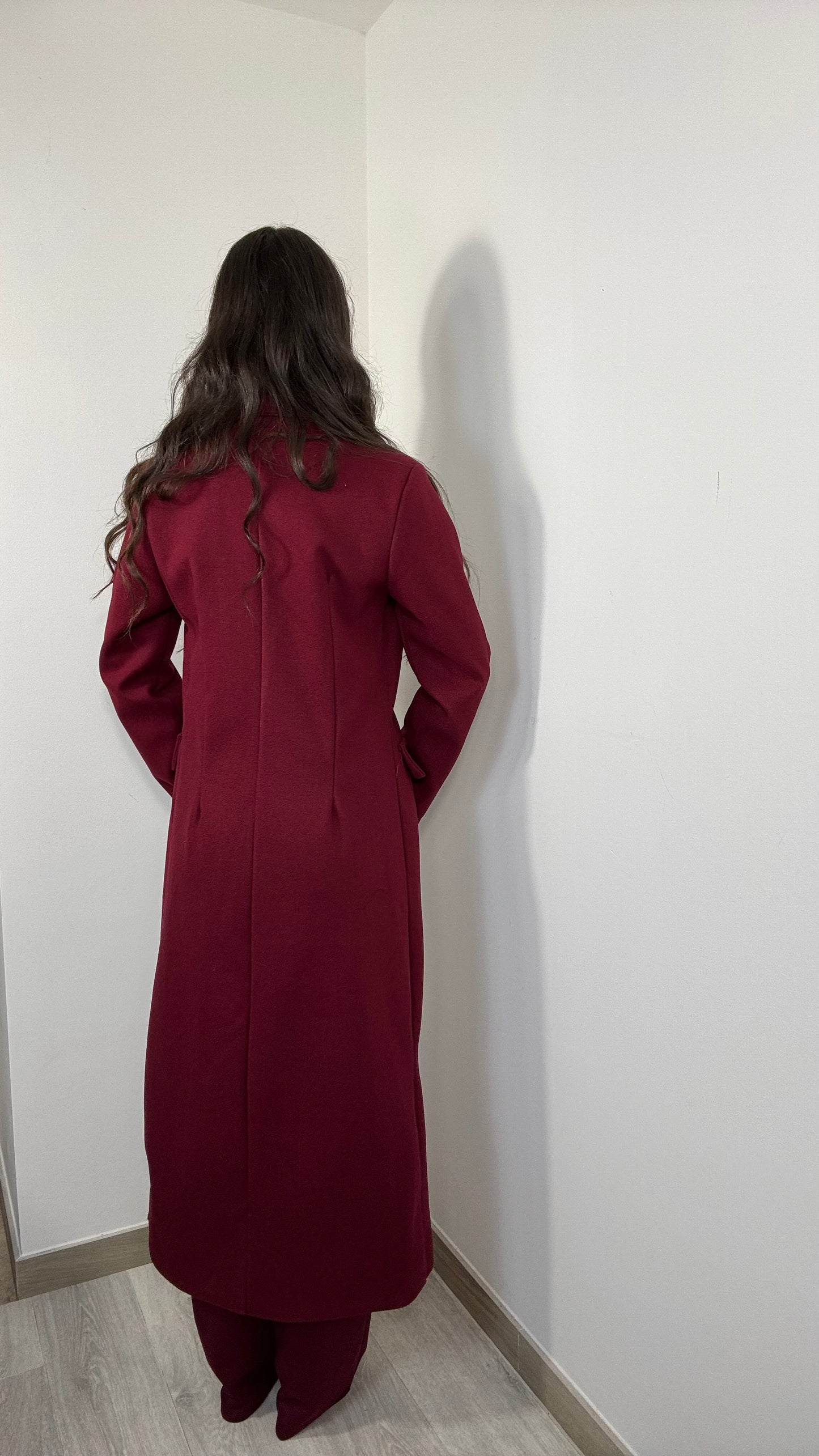 Cappotto Bordeaux Aria