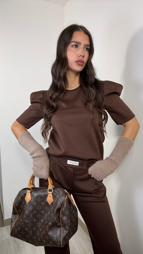 Coordinato marrone Susy