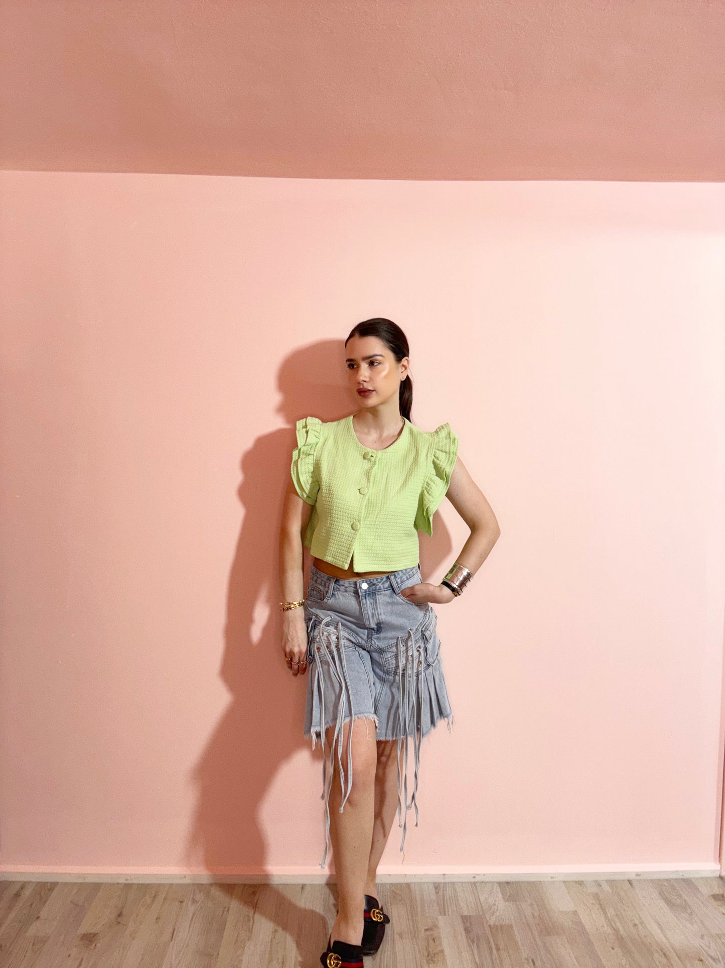 Gilet Volant Greta