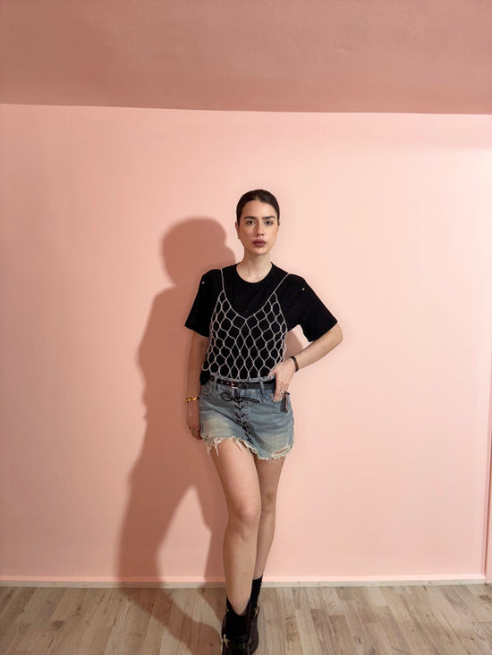 T-shirt brillantini