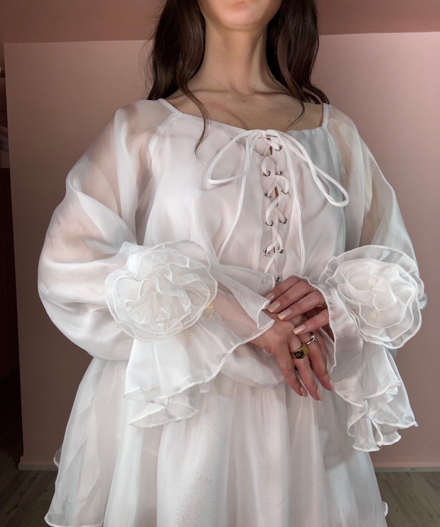 Vestito bianco Luna