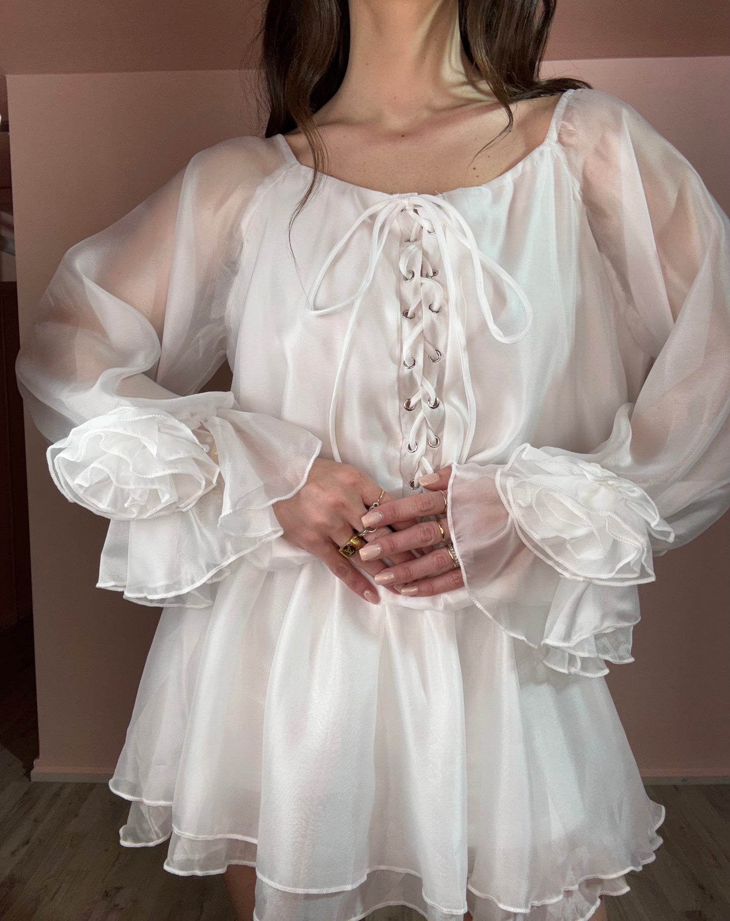 Vestito bianco Luna