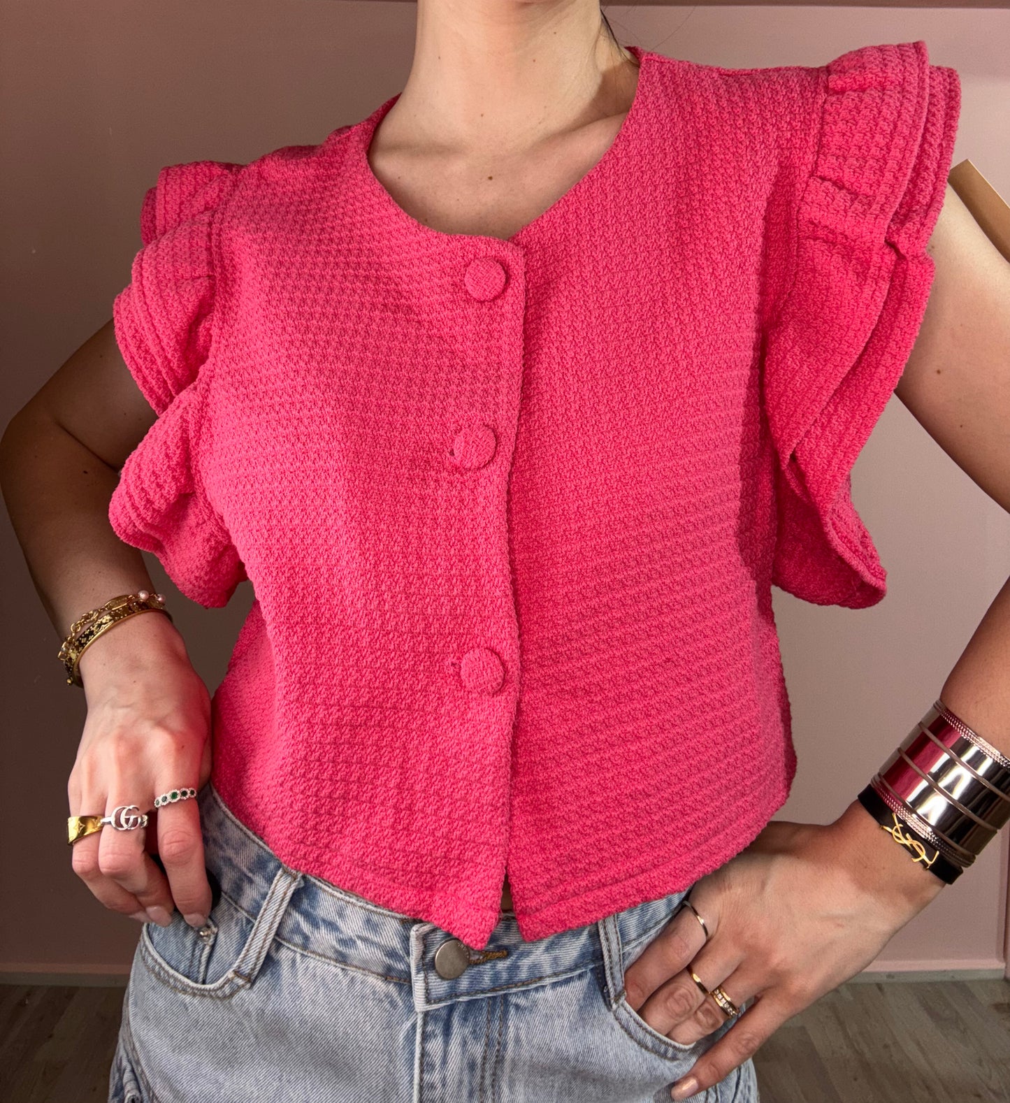 Gilet Volant Greta