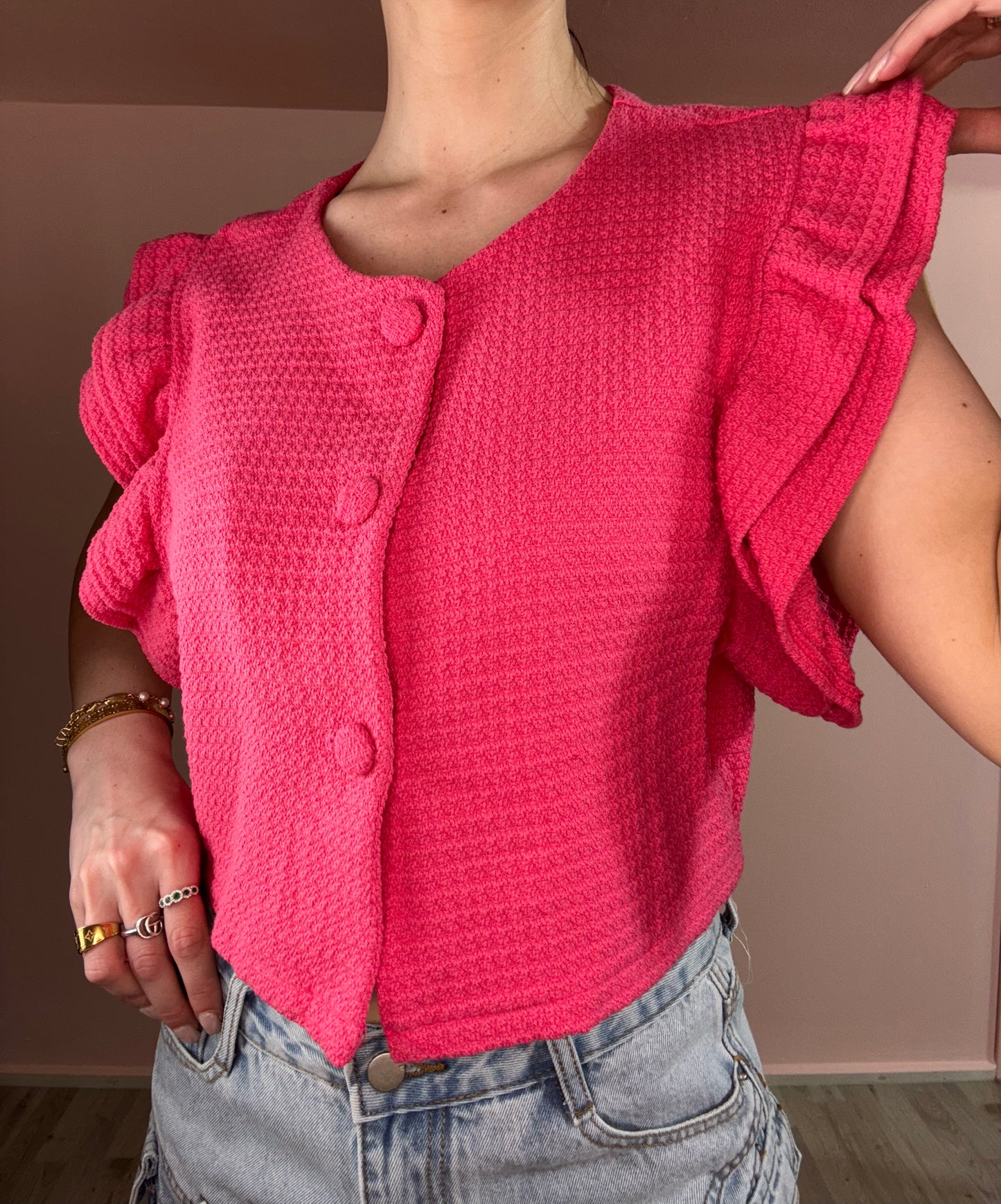 Gilet Volant Greta