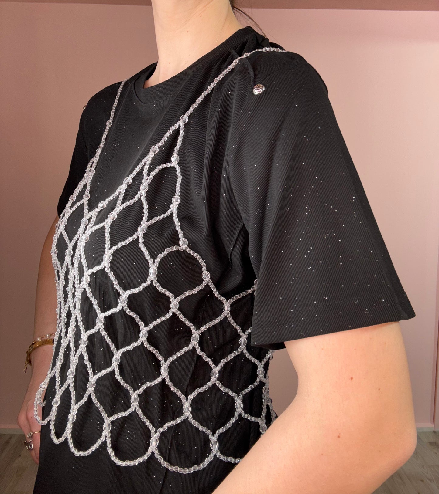 T-shirt brillantini