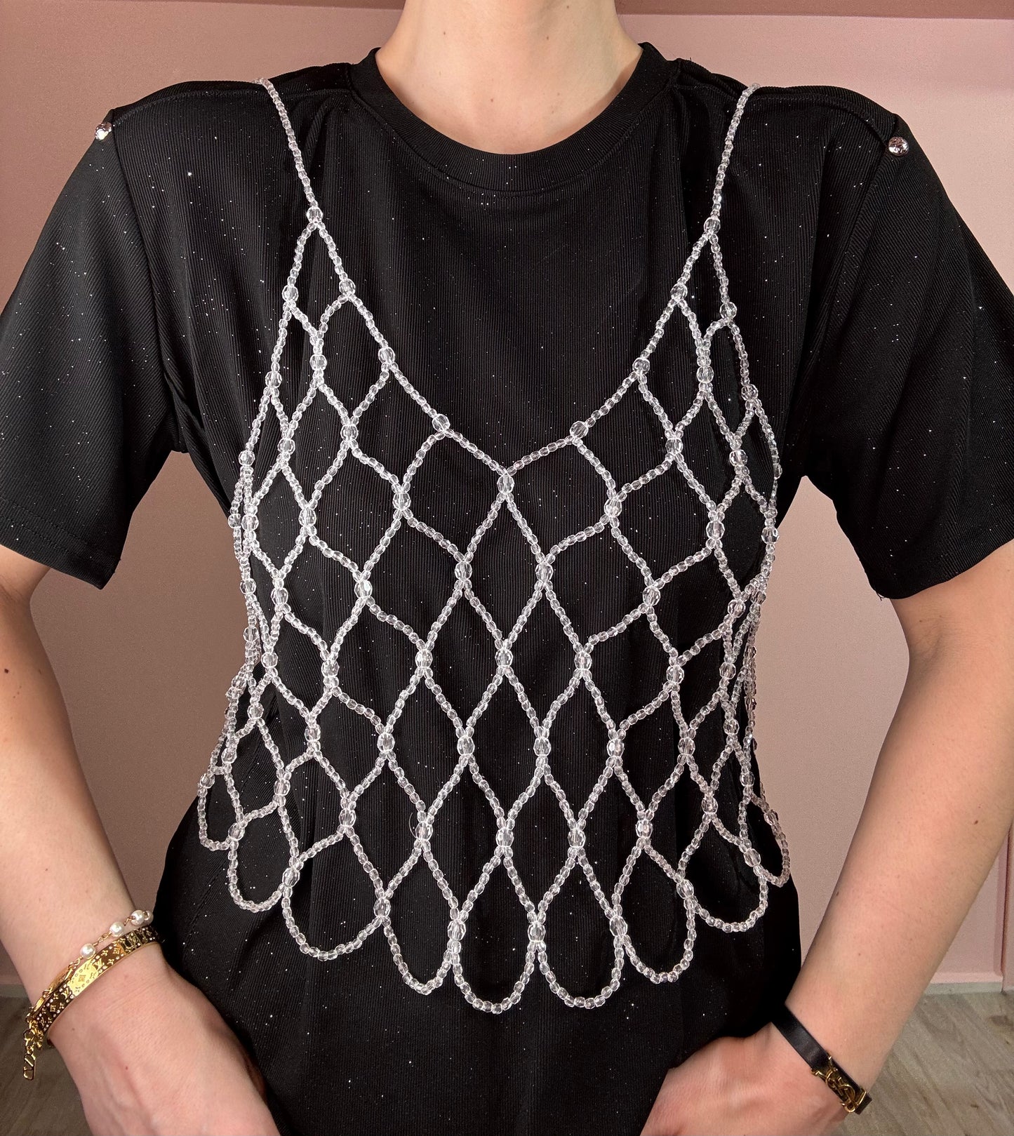 T-shirt brillantini