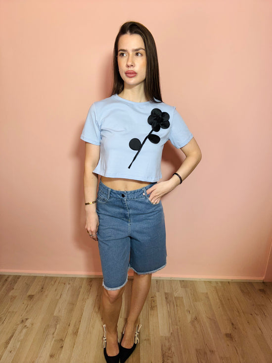 T-shirt fiore Summer