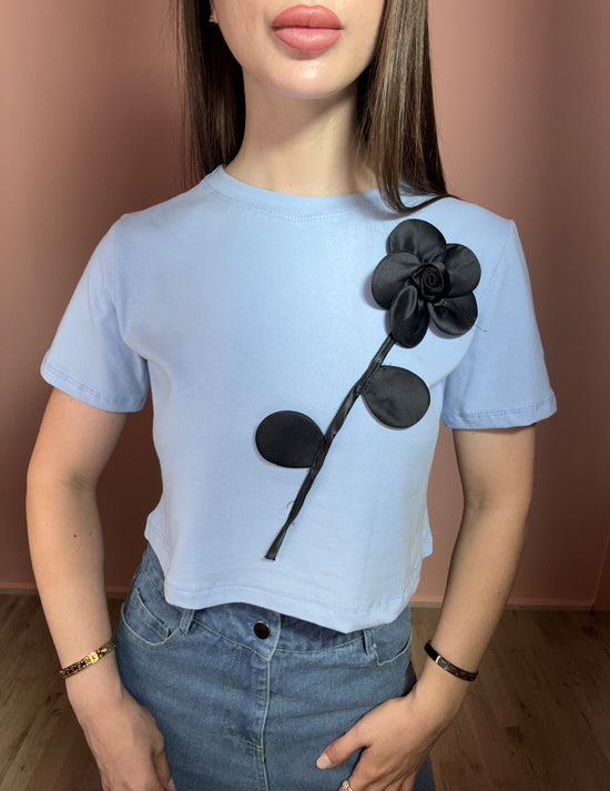 T-shirt fiore Summer
