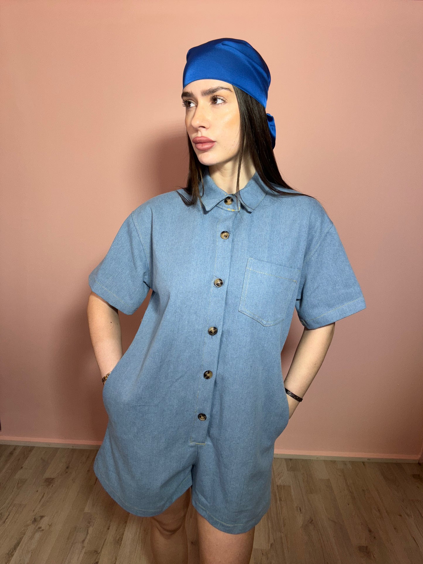 Tuta denim Clara