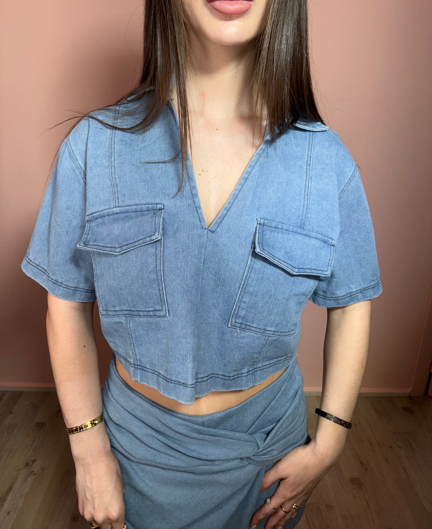 T-shirt in jeans Alesto