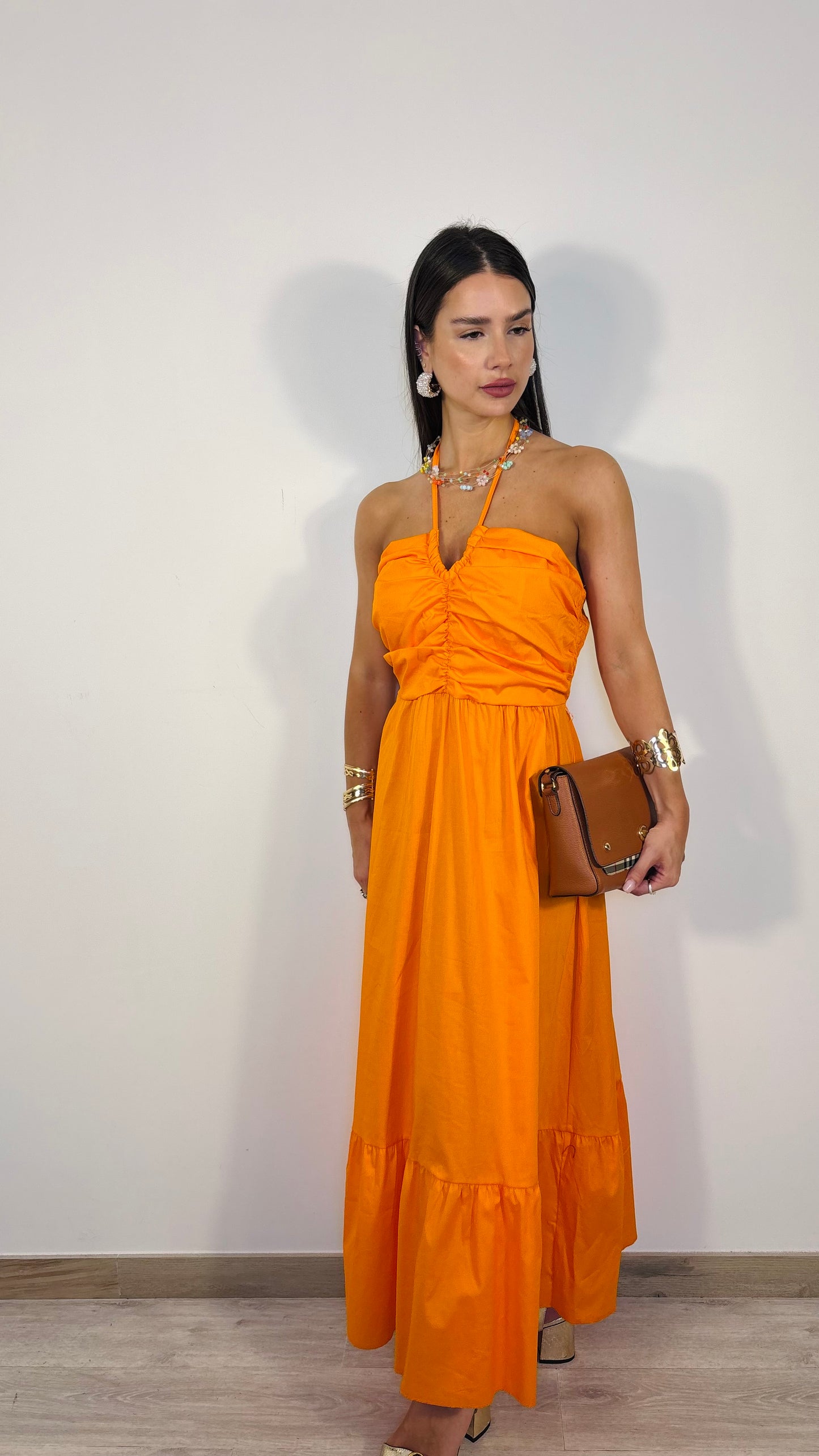 Vestito arancione Lulu