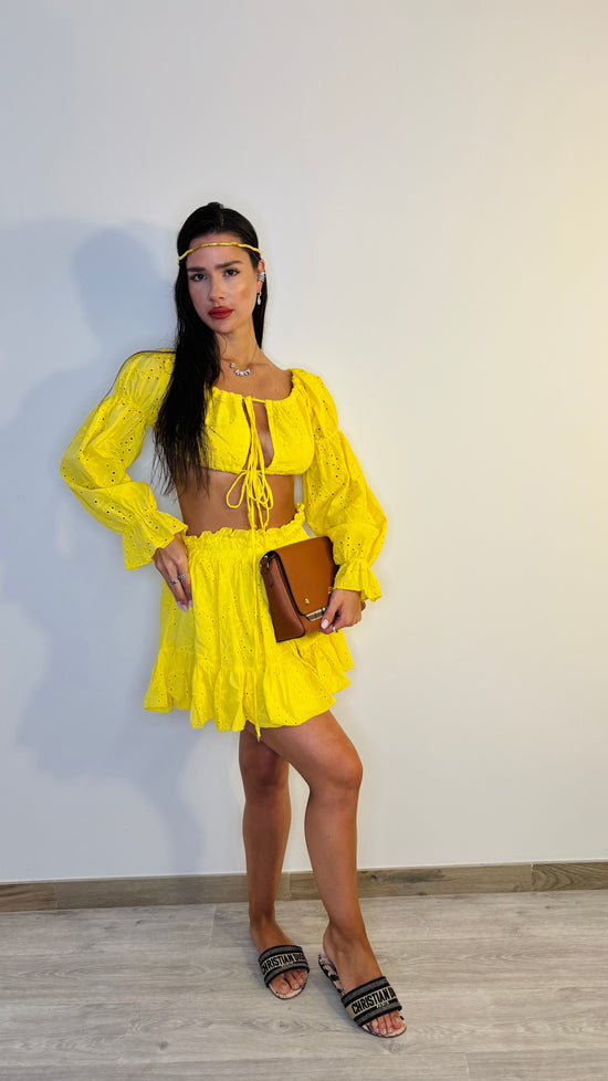 Coordinato giallo Stella