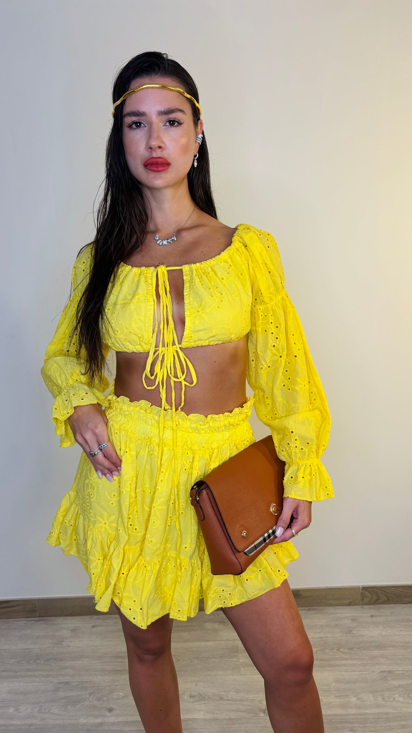 Coordinato giallo Stella