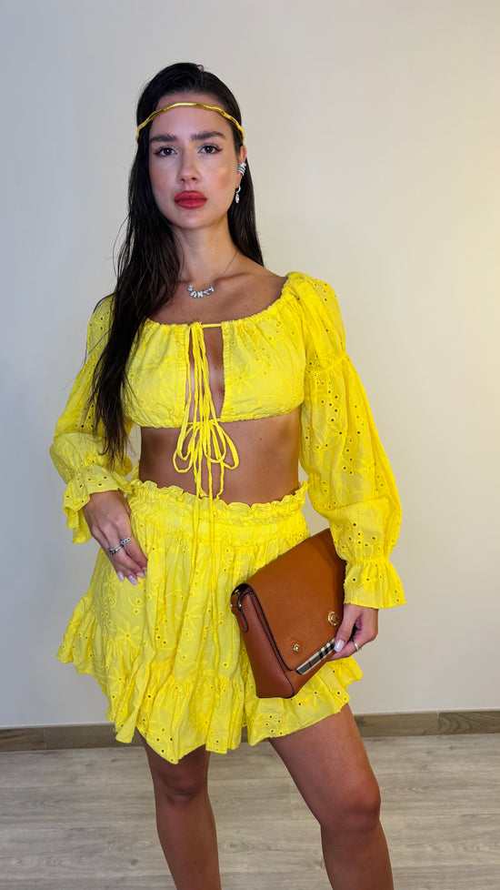 Coordinato giallo Stella