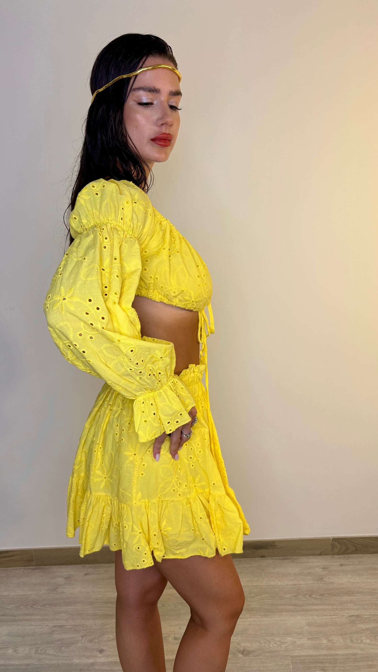 Coordinato giallo Stella