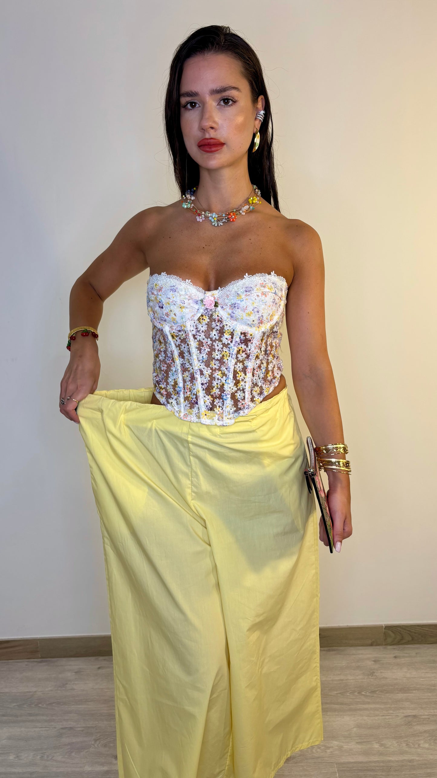 Pantalone giallo Iris