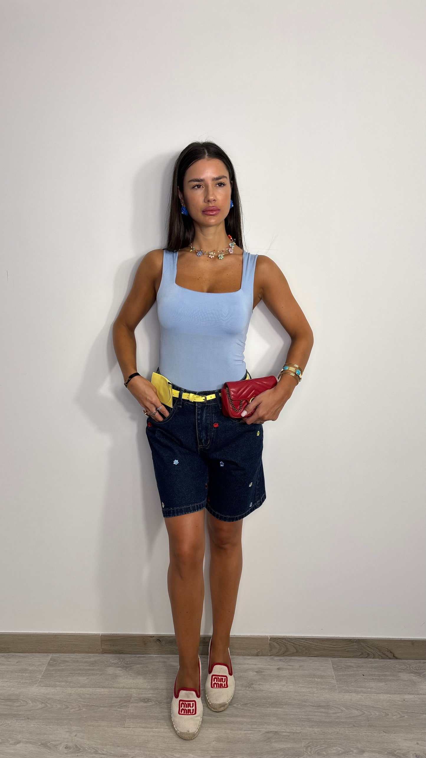 Bermuda in jeans Fiorìì