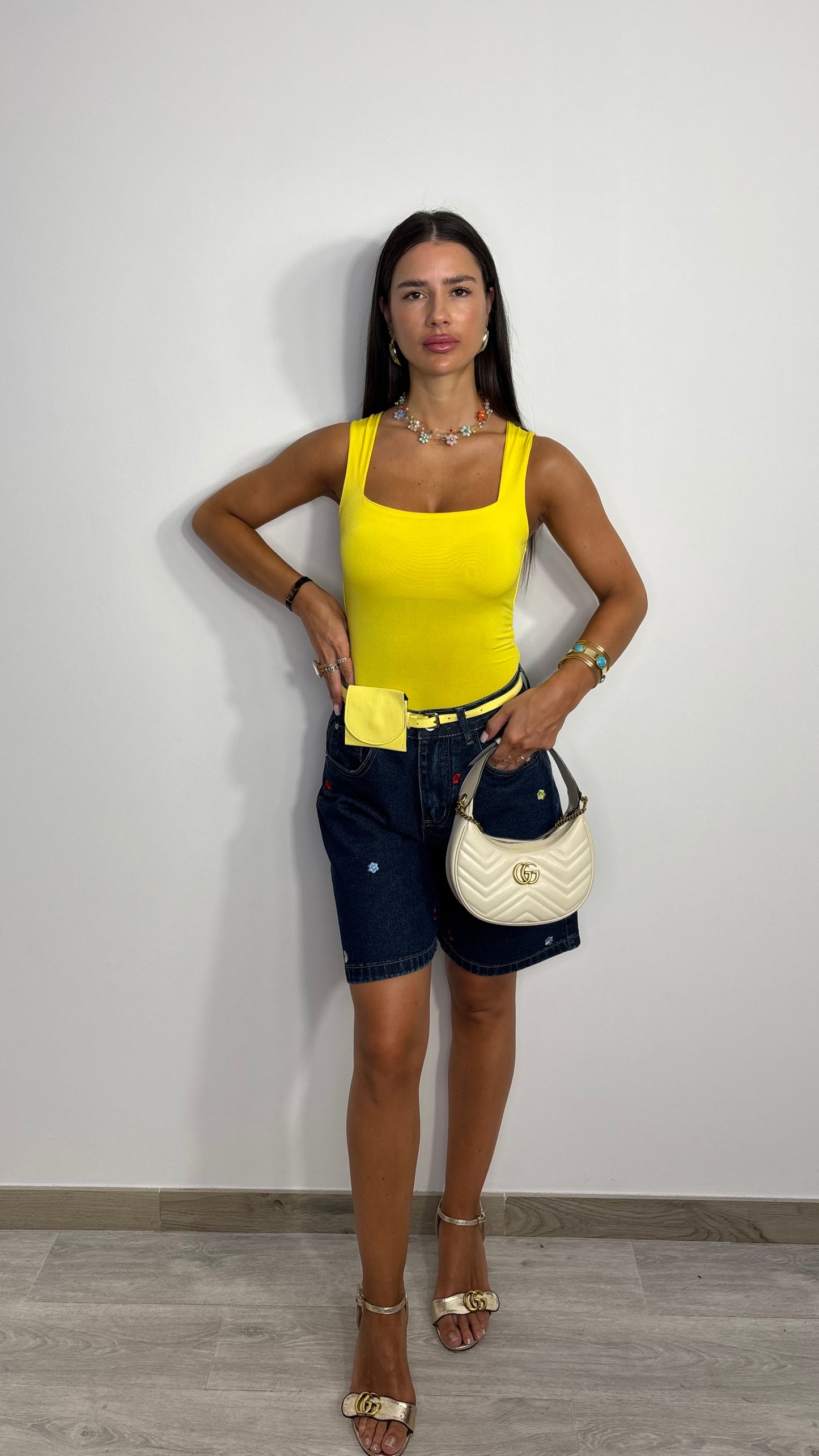 Bermuda in jeans Fiorìì