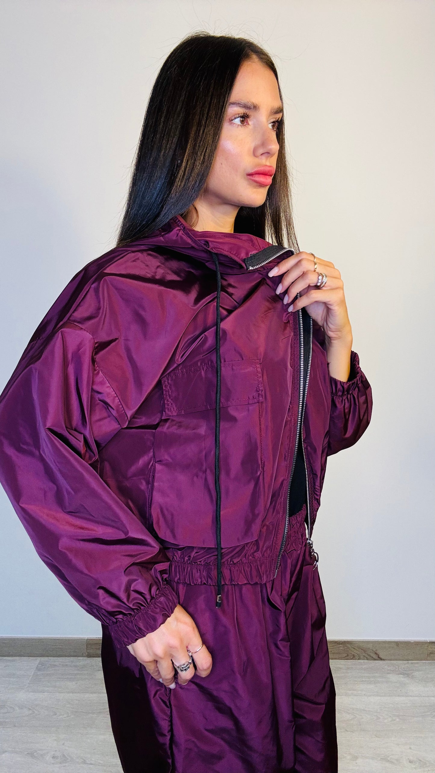 Coordinato Sporty bordeaux