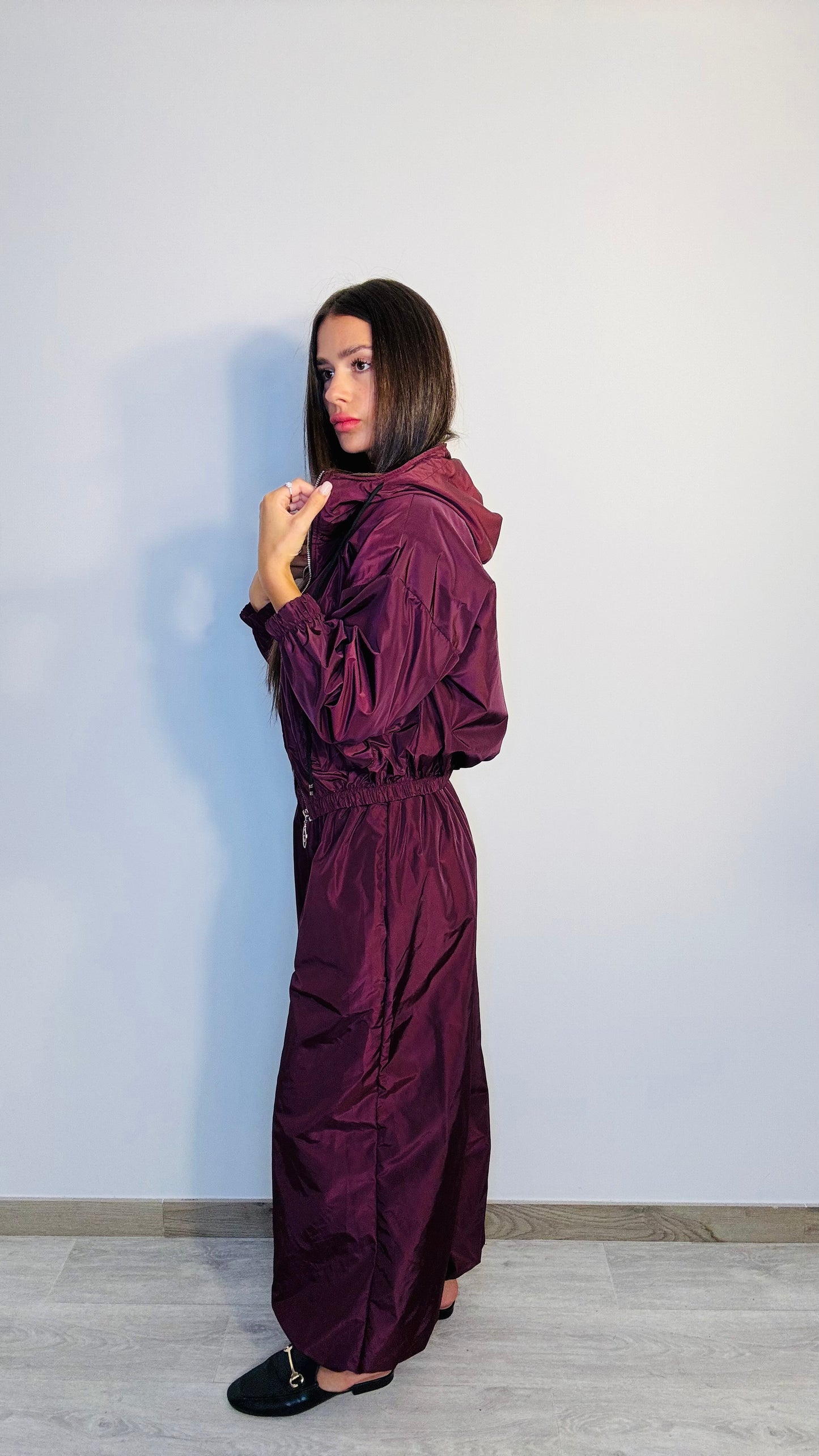 Coordinato Sporty bordeaux