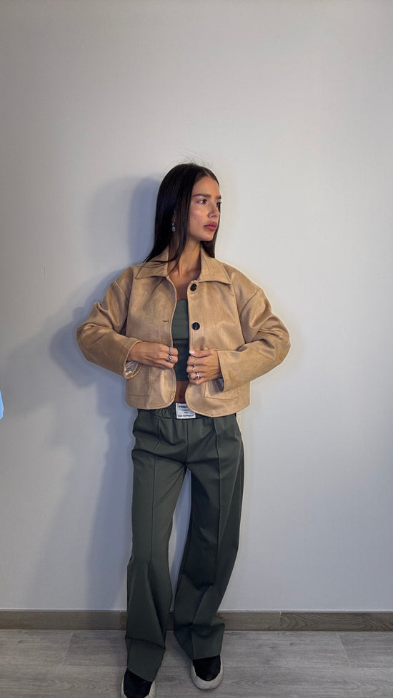 Giacca beige Achi