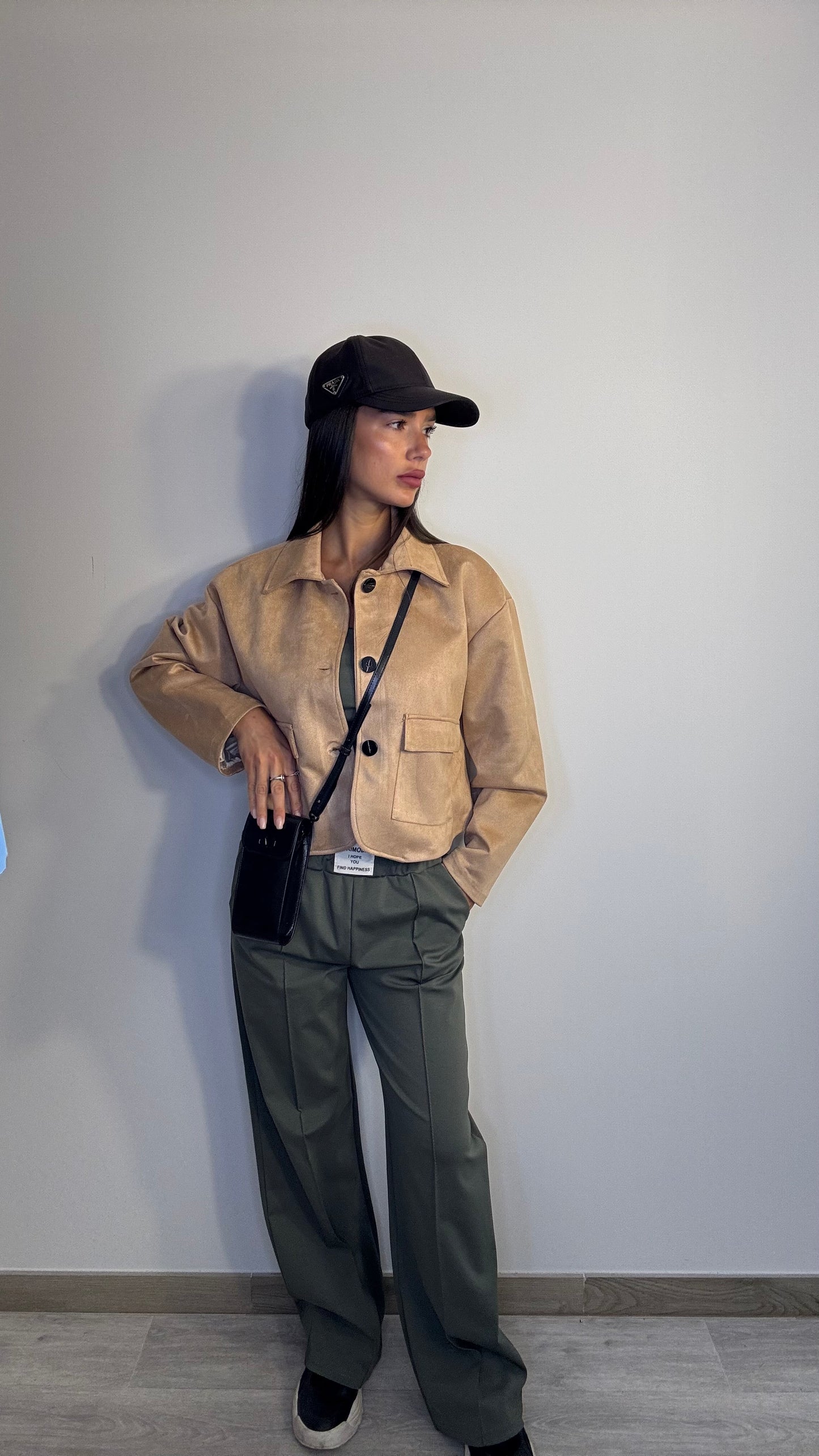 Tuta Gym verde militare