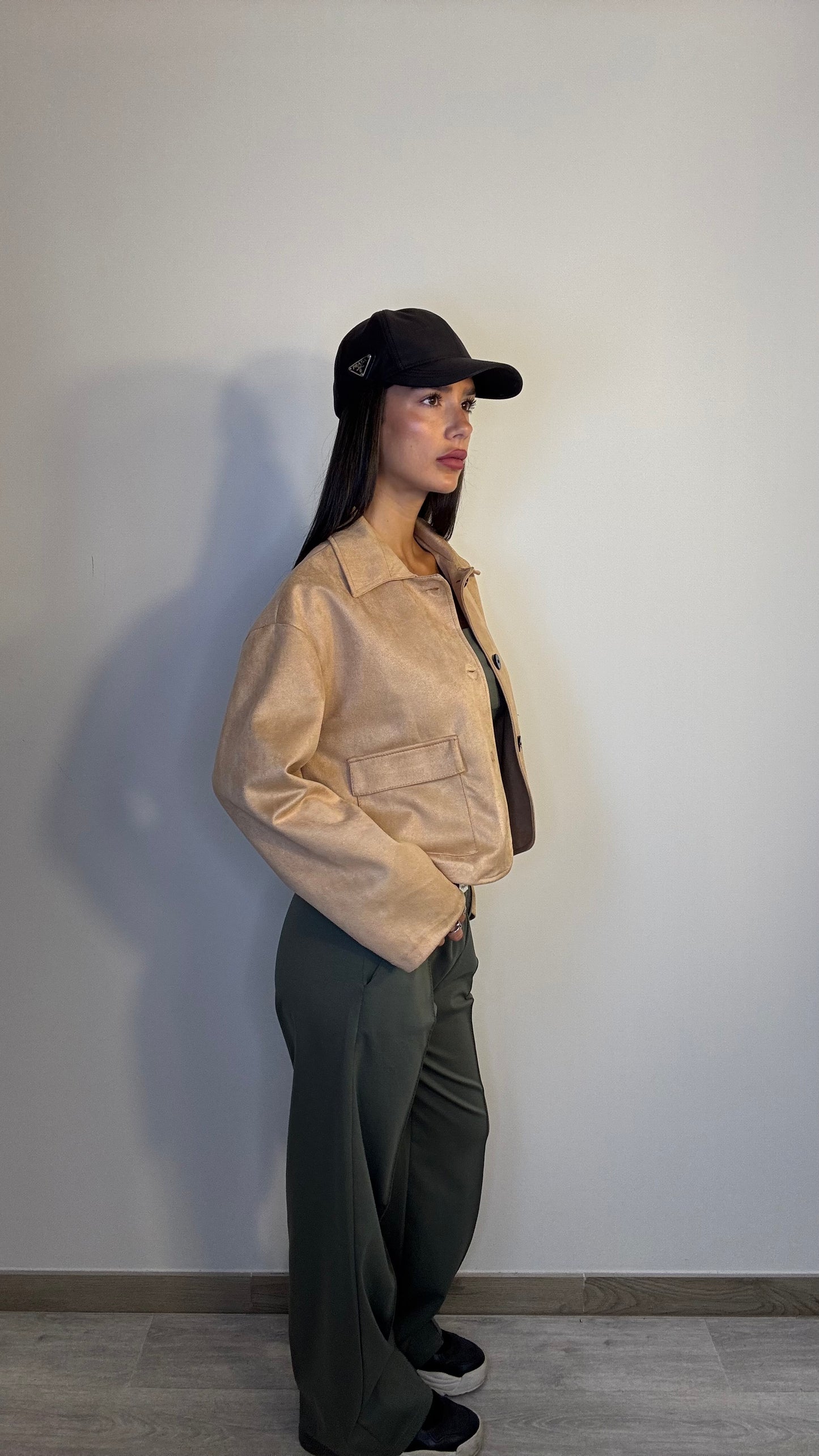 Giacca beige Achi