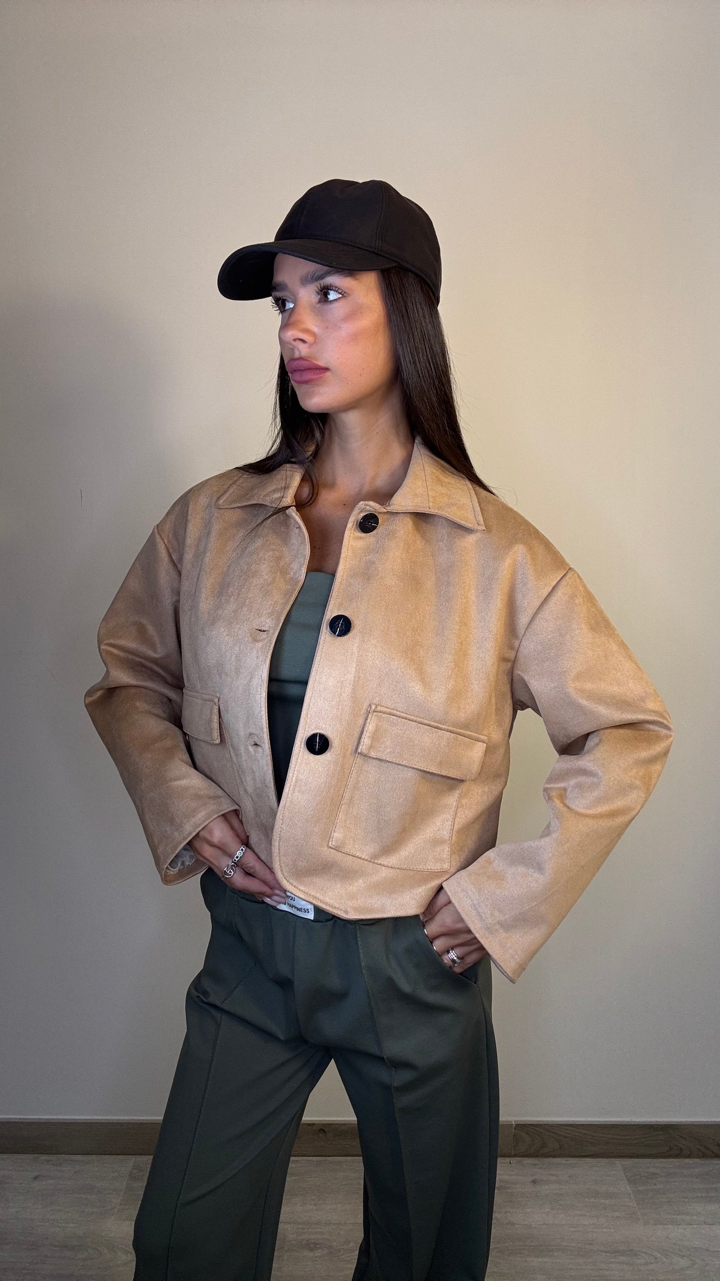 Giacca beige Achi