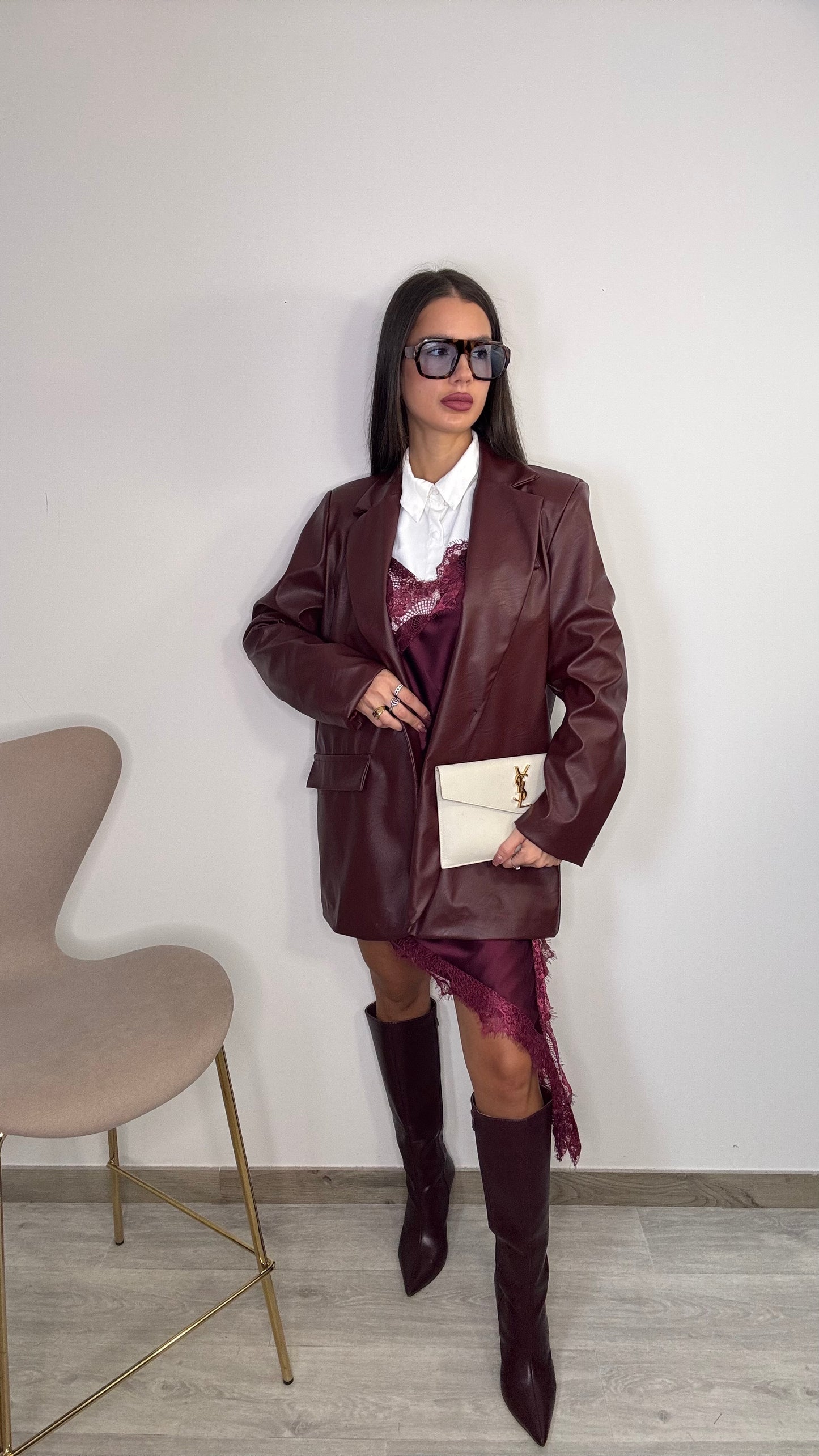 Blazer Bordeaux Mila