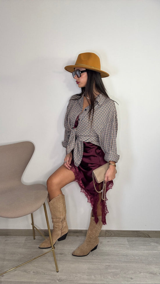 Camicia a quadretti Sol