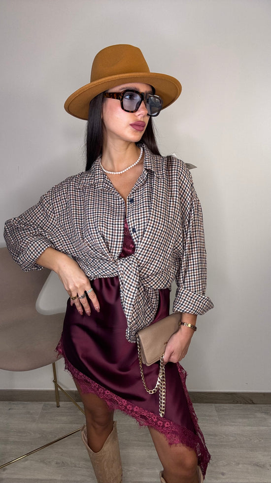 Camicia a quadretti Sol