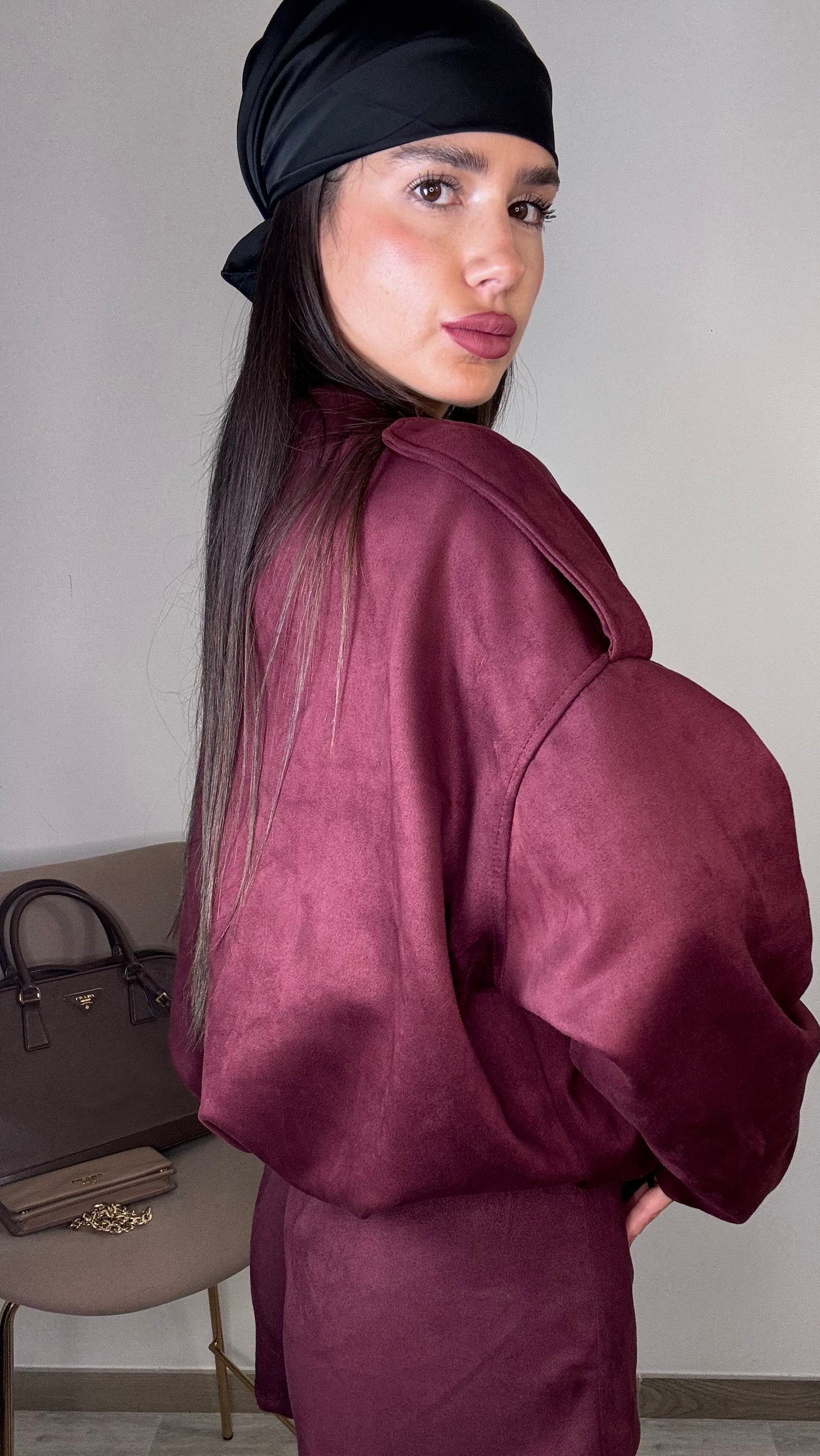 Bomber bordeaux Stella