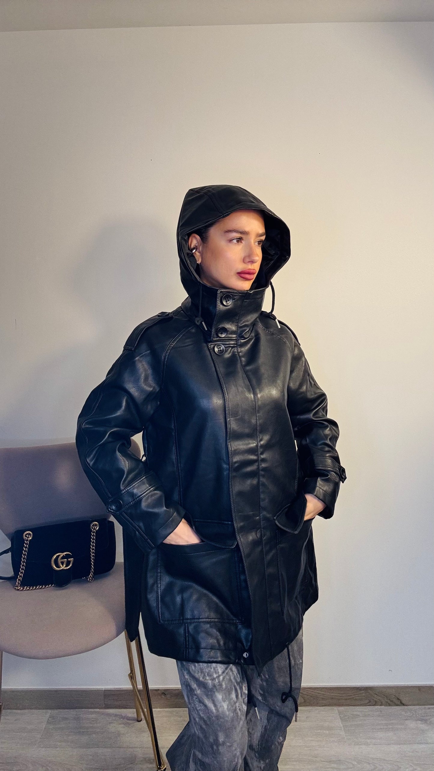 Parka nero