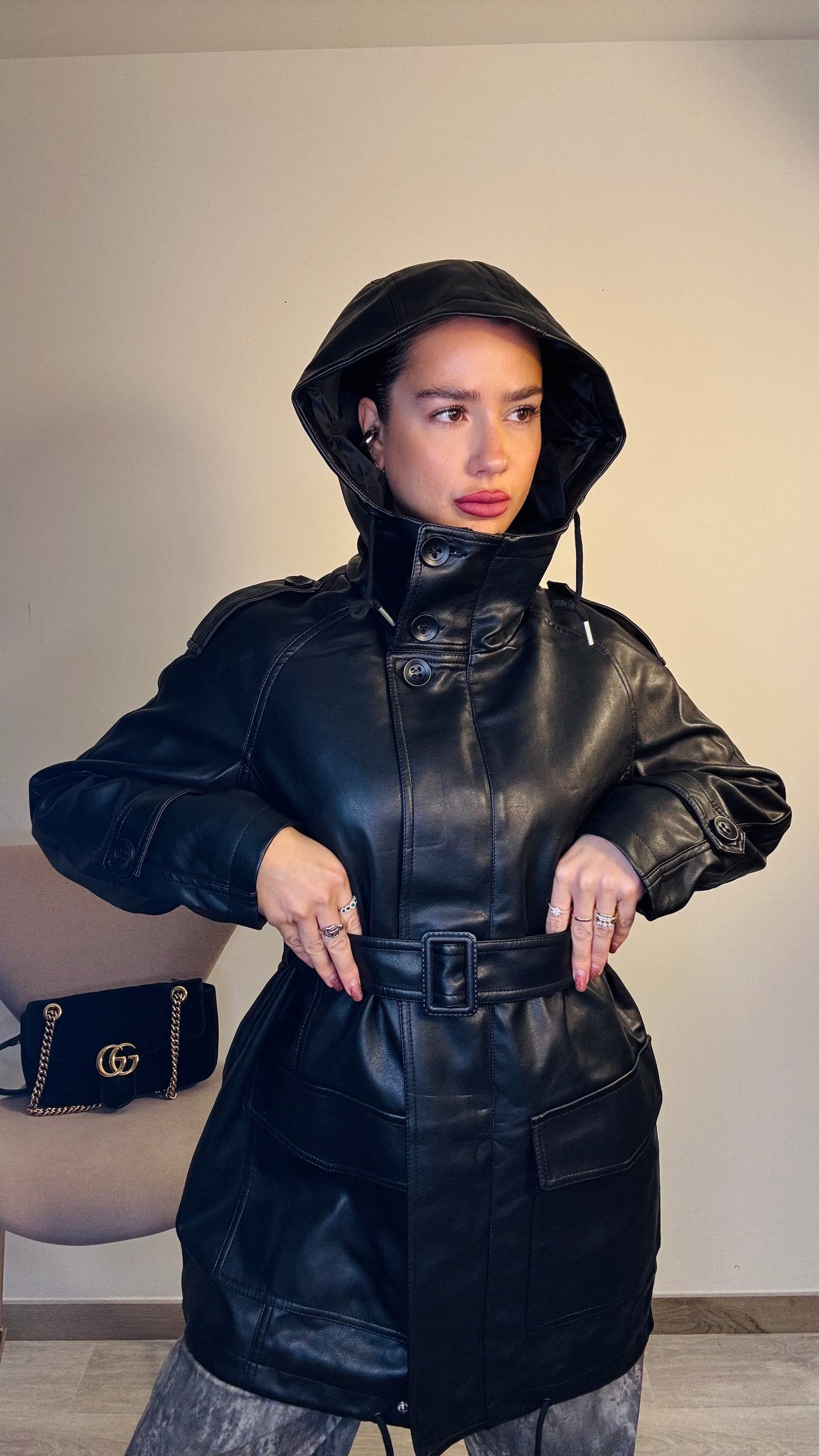 Parka nero