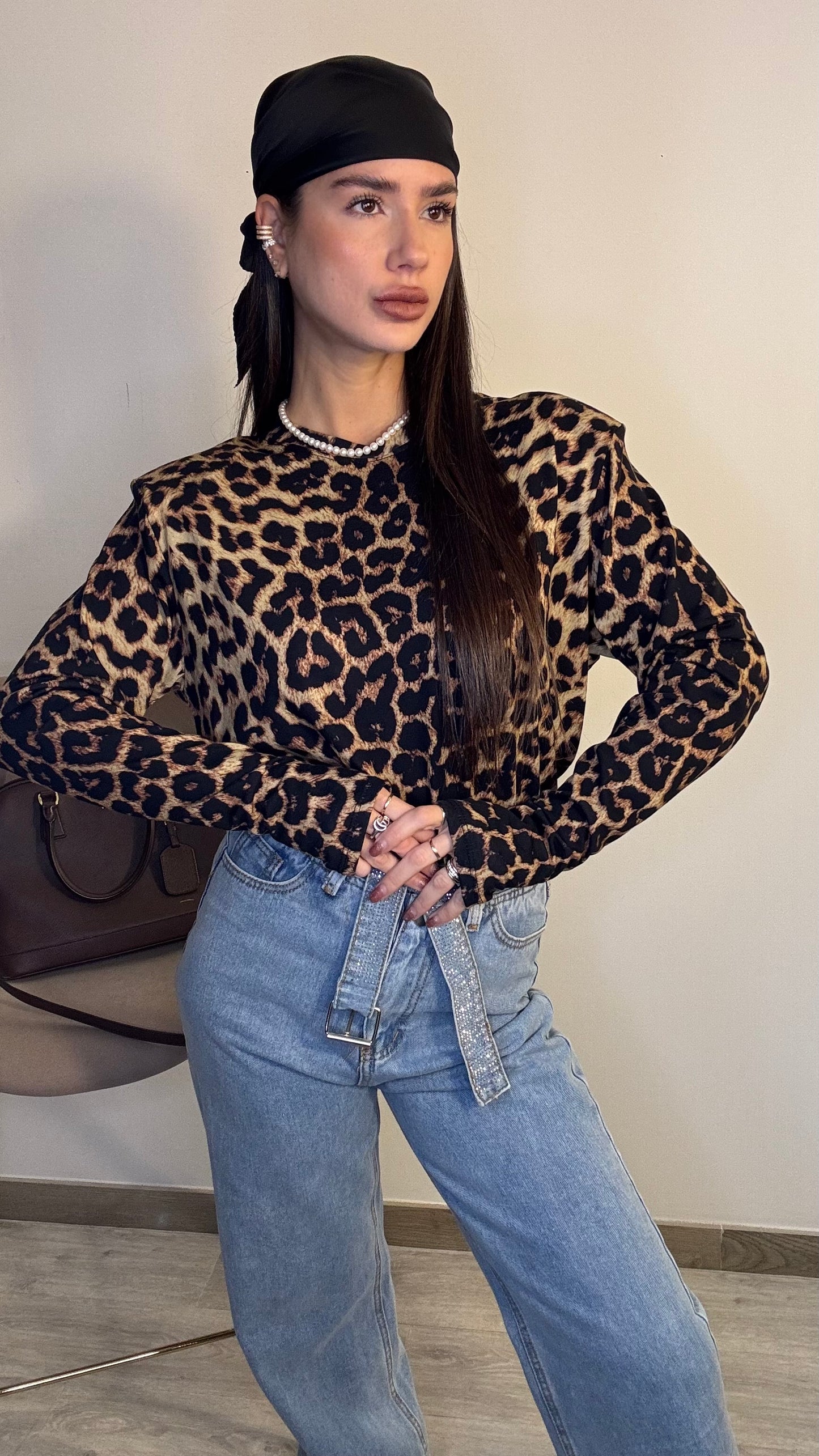 T-SHIRT LEOPARD