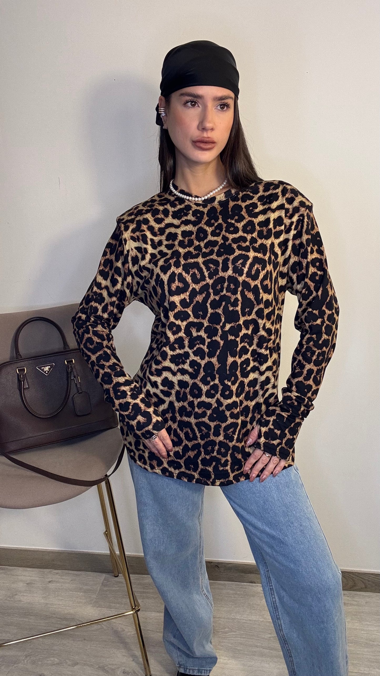 T-SHIRT LEOPARD